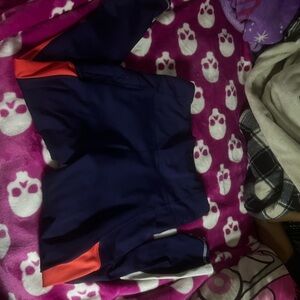 Nike Navy and Red Athletic leggings